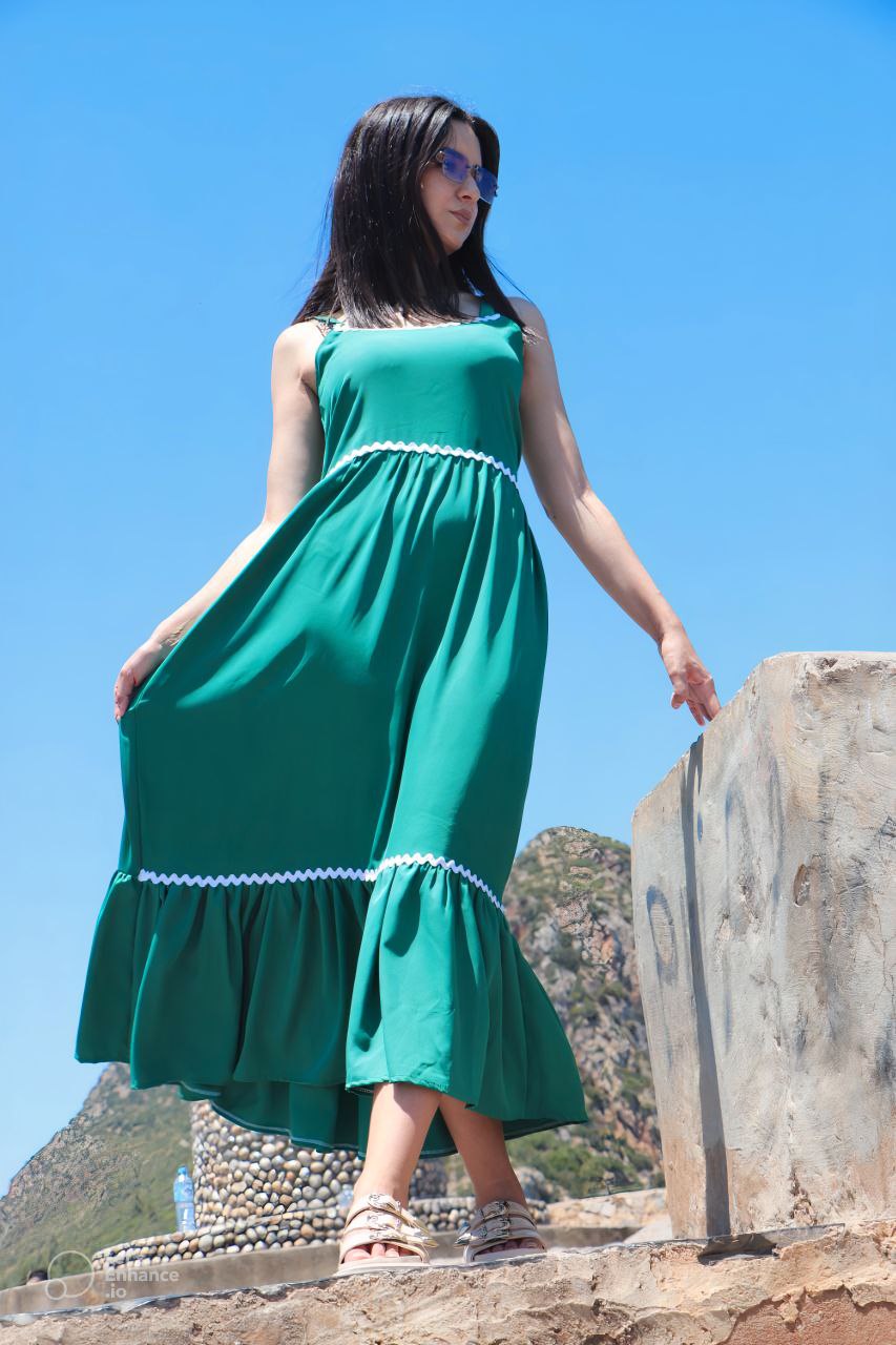 Robe verde